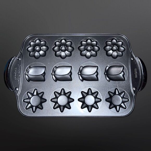 Norpro Cookie Pan Sun/Flowers/Floral Nonstick Baking Pan. SPRING SUMMER - Picture 4 of 4